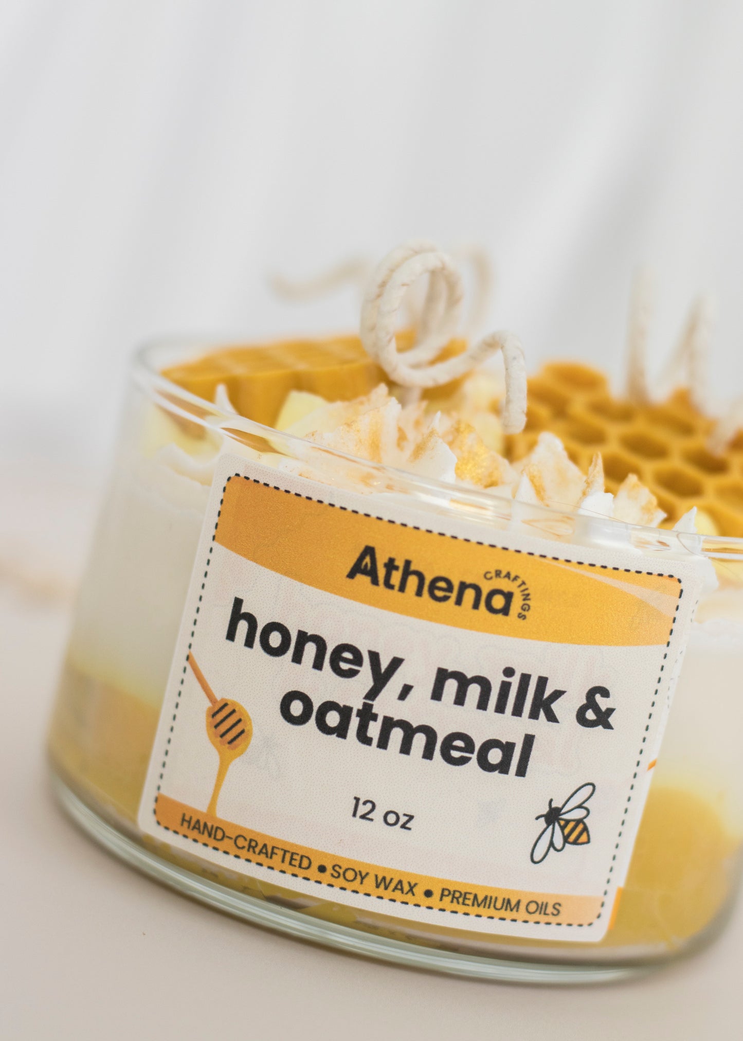 Honey, Oatmilk & Milk