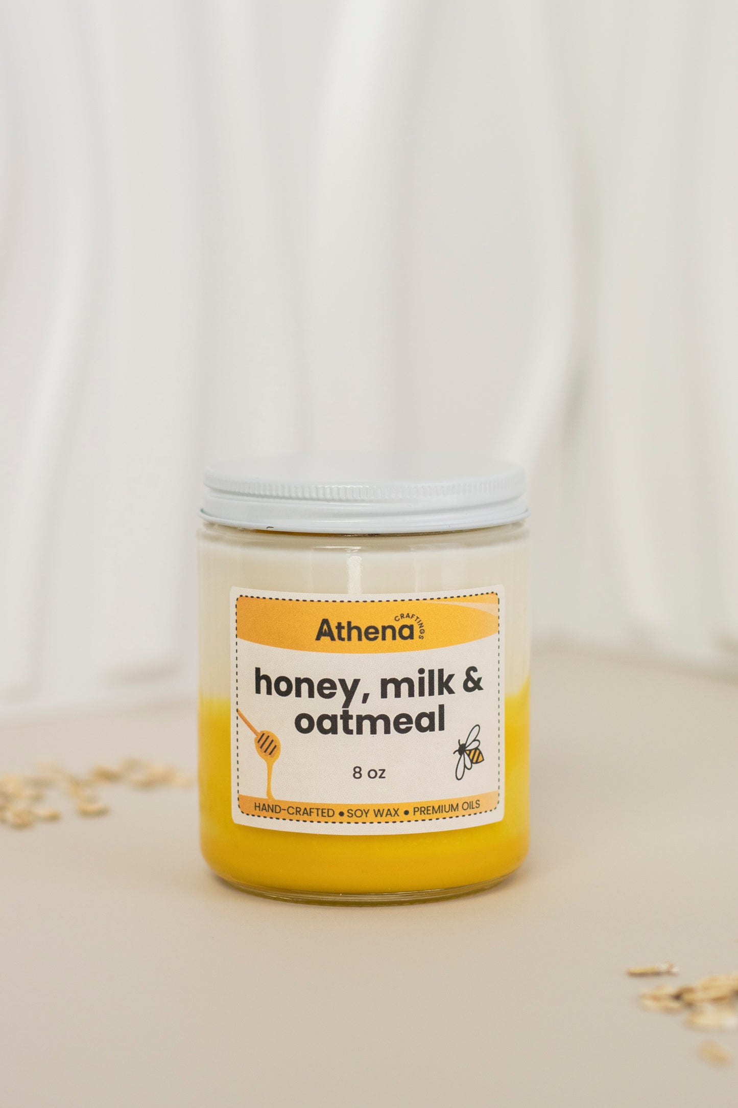 Honey, Oatmilk & Milk