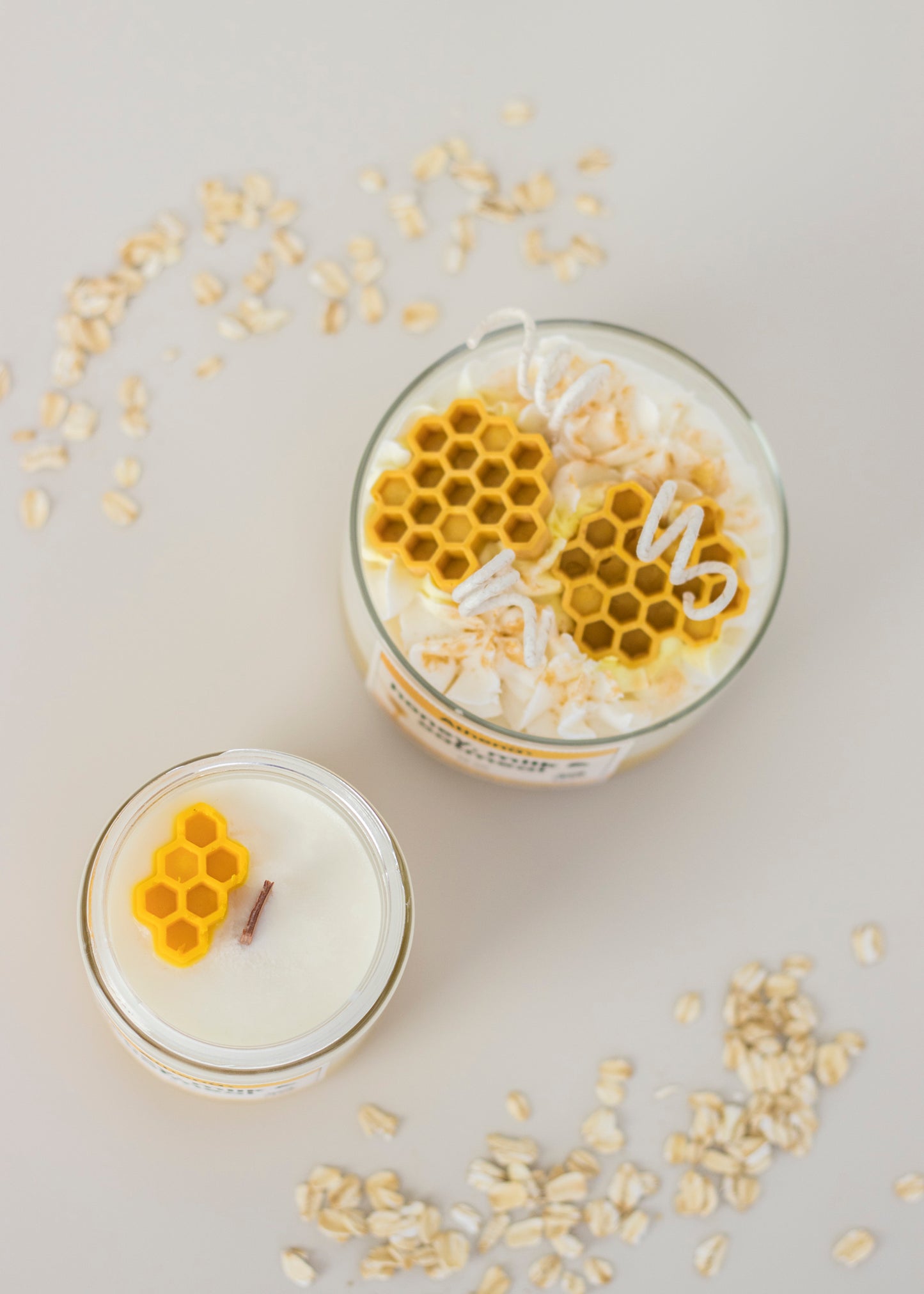 Honey, Oatmilk & Milk
