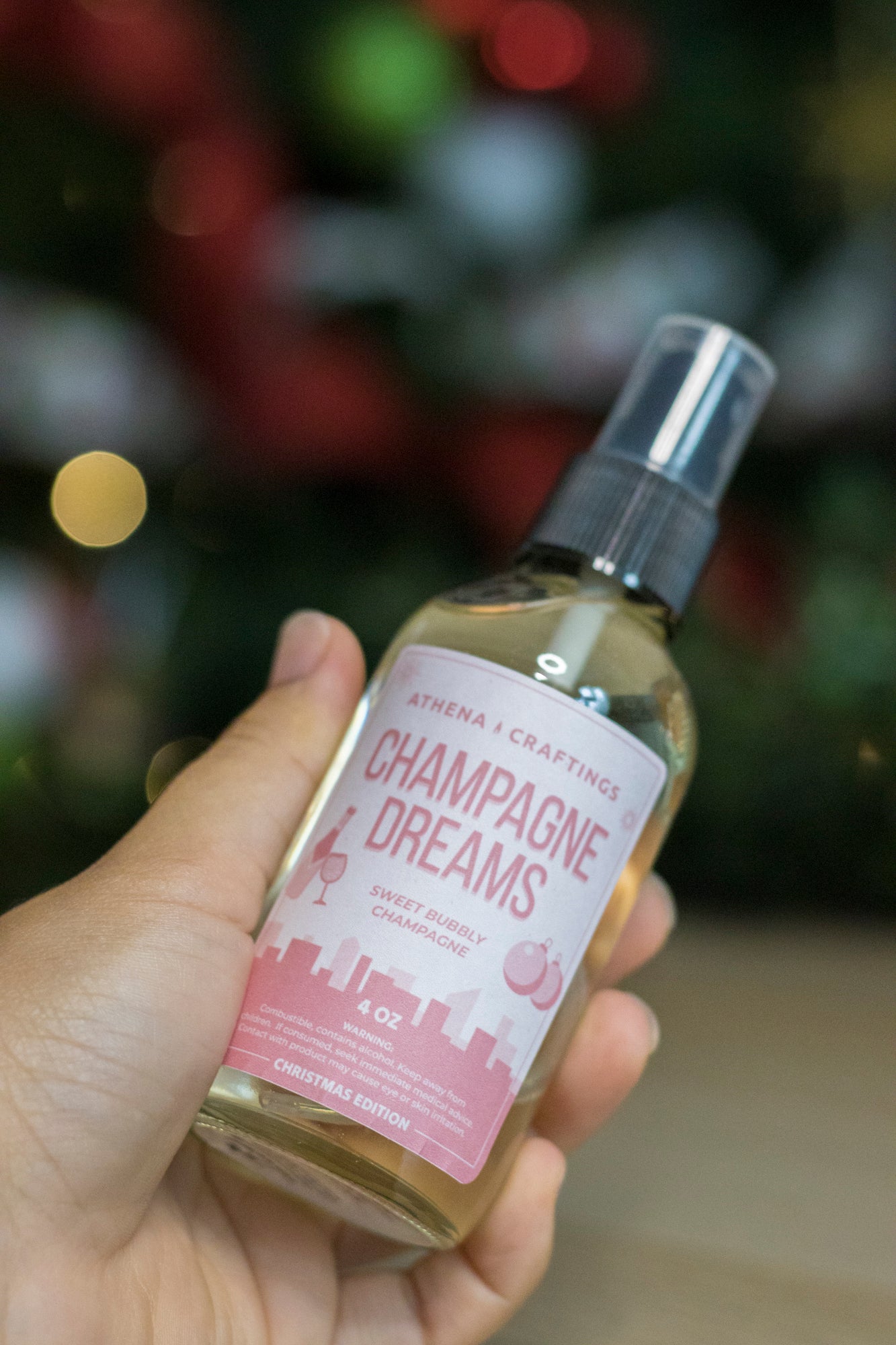 Champagne Dreams Christmas Edition Room Spray