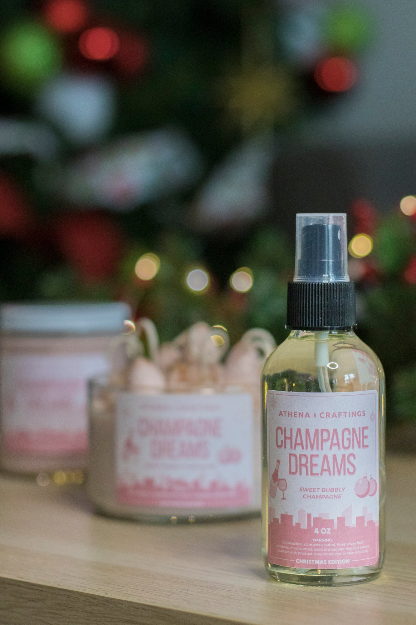 Champagne Dreams Christmas Edition Room Spray