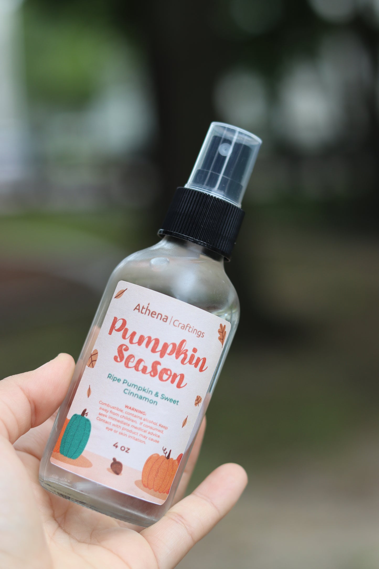 Pumpkin Season Room Spray